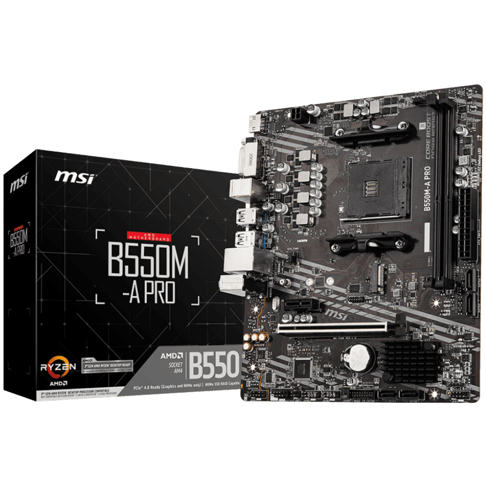 MSI B550M A PRO MOTHERBOAR