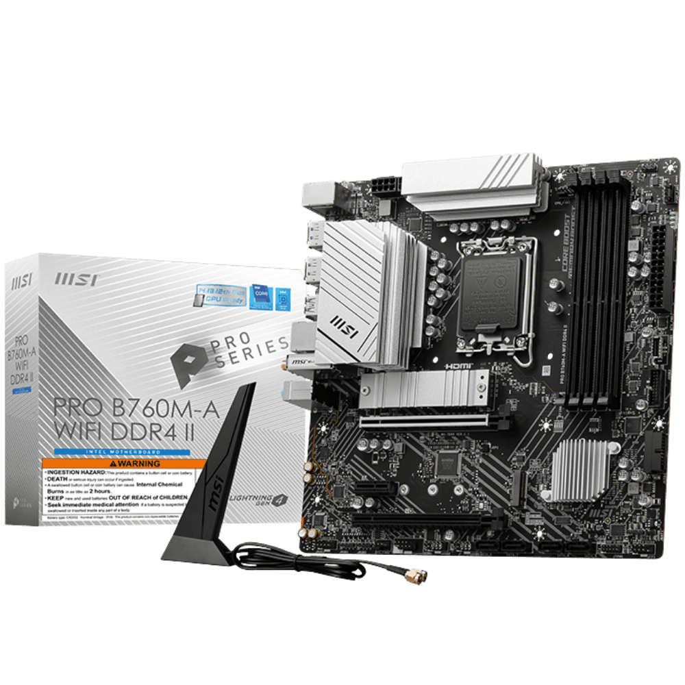 MSI B760M-A WIFI DDR4 II MOTHERBOARD