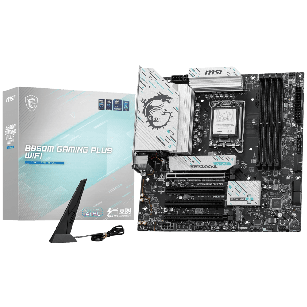 MSI B860M GAMING PLUS WIFI MOTHERBOARD