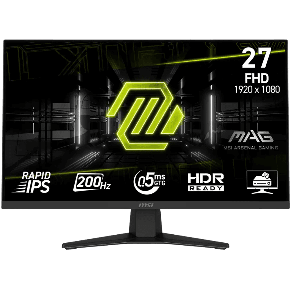 MSI MAG 274F 27'' FHD 200HZ RAPID IPS FRAMELESS MONITOR