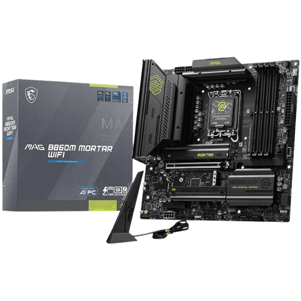 MSI MAG B860M MORTAR WIFI MOTHERBOARD