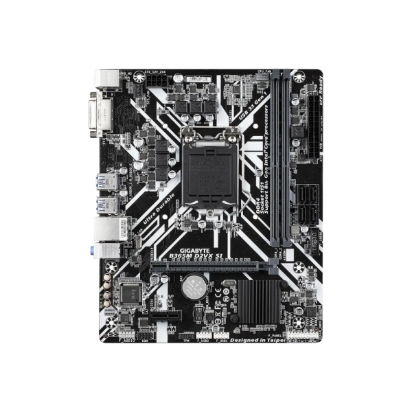GIGABYTE B365M D2VX SI DDR4 Micro ATX DDR4 Motherboard - Image 2