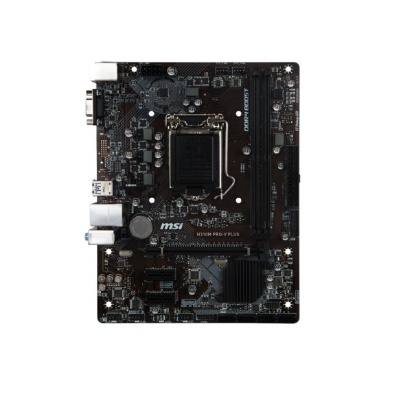 MSI H310M PRO PLUS Micro-ATX DDR4 Motherboard - Image 2