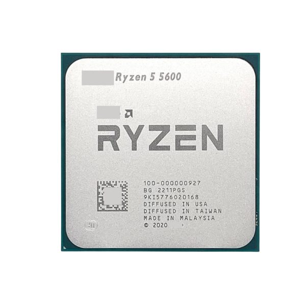 AMD Ryzen 5 5600 Processor 6 Cores 12 Threads AM4 Desktop CPU - Image 2