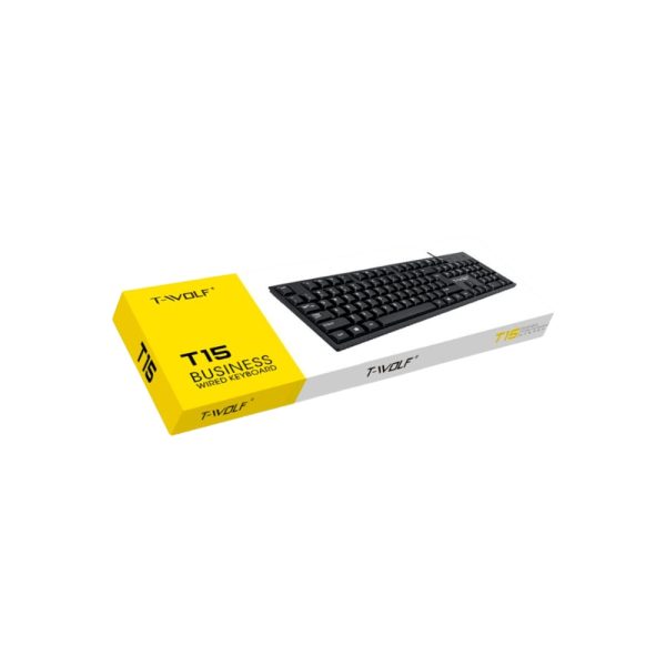 TWOLF T15 Wired Business Keyboard - Image 2