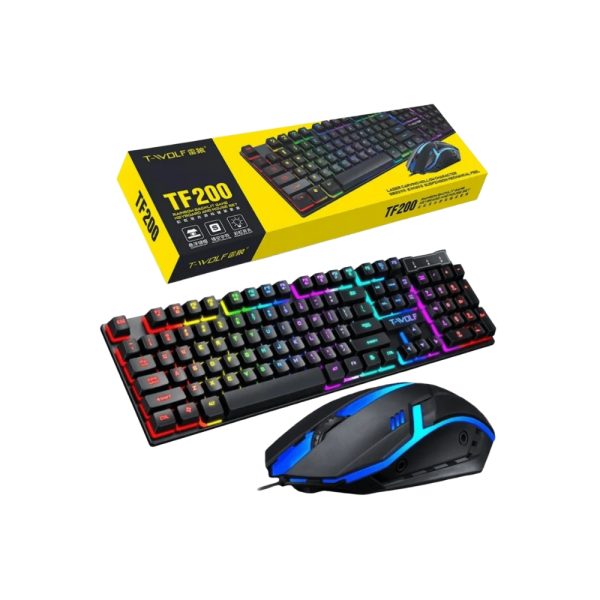 TWOLF TF200 Wired Keyboard and Mouse Combo - Image 3