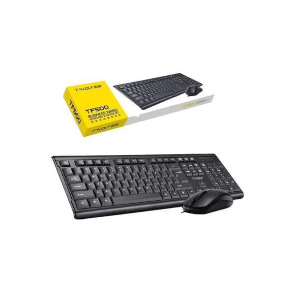 TWOLF TF500 Wired Keyboard and Mouse Combo - Image 3