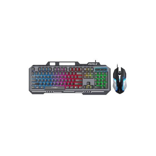 TWOLF TF600 Wired Keyboard and Mouse Combo - Image 3
