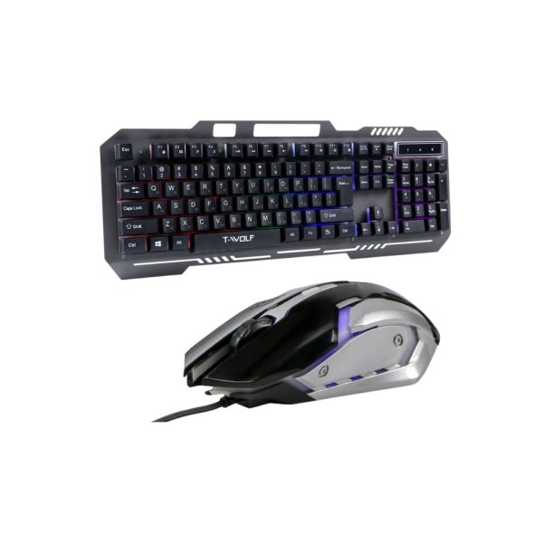 TWOLF TF600 Wired Keyboard and Mouse Combo - Image 4