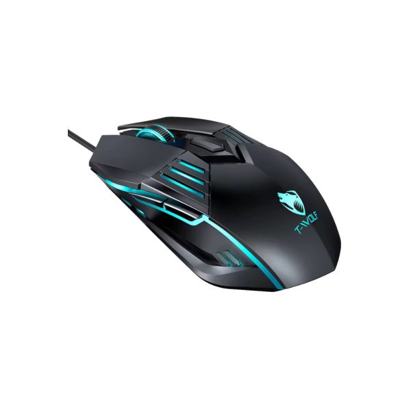 T-wolf g560 wired gaming mouse rgb 12800 dpi - image 2