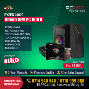 RYZEN 5 3400G DESKTOP PC BUILD