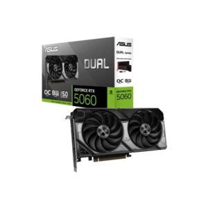 ASUS DUAL RTX 5060 8GB OC GRAPHICS CARD