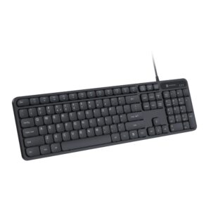 INDENA KC 01 E BK WIRED MULTIMEDIA OFFICE KEYBOARD