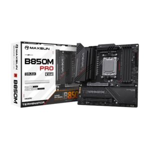 MAXSUN TERMINATOR B850M PRO DARK WIFI MOTHERBOARD