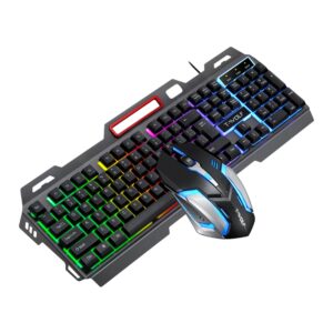 T-WOLF TF600 WIRED GAMING KEYBOARD AND MOUSE COMBO