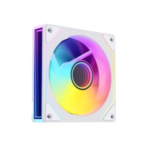 SNOWMAN LK120 ARGB 120MM WHITE CASE FAN (REVERSE)