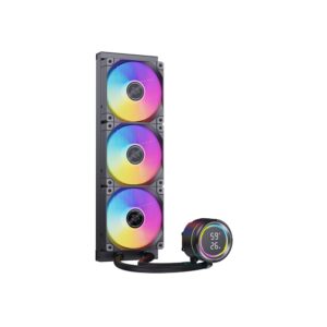 SNOWMAN KM360 ARGB BK 360MM LIQUID COOLER WITH LCD