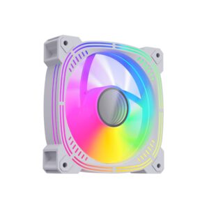 SNOWMAN ZF120 ARGB 120MM WHITE CASE FAN (REVERSE)
