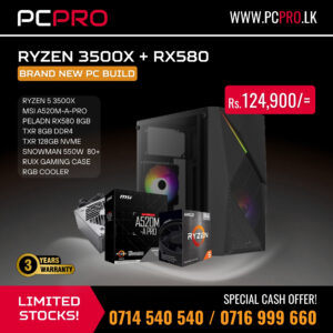 RYZEN 5 3500X DESKTOP PC BUILD