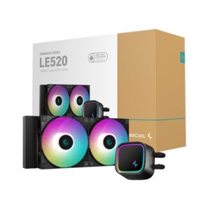 DEEPCOOL LE520 240 ARGB BLACK 240MM LIQUID COOLER