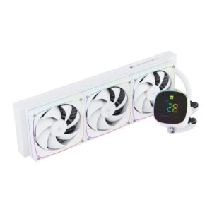 THERMALRIGHT FROZEN HORIZON 360 DIGITAL ARGB WHITE 360MM LIQUID COOLER
