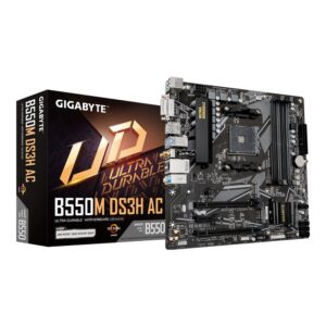 GIGABYTE B550M DS3H AC MOTHERBOARD