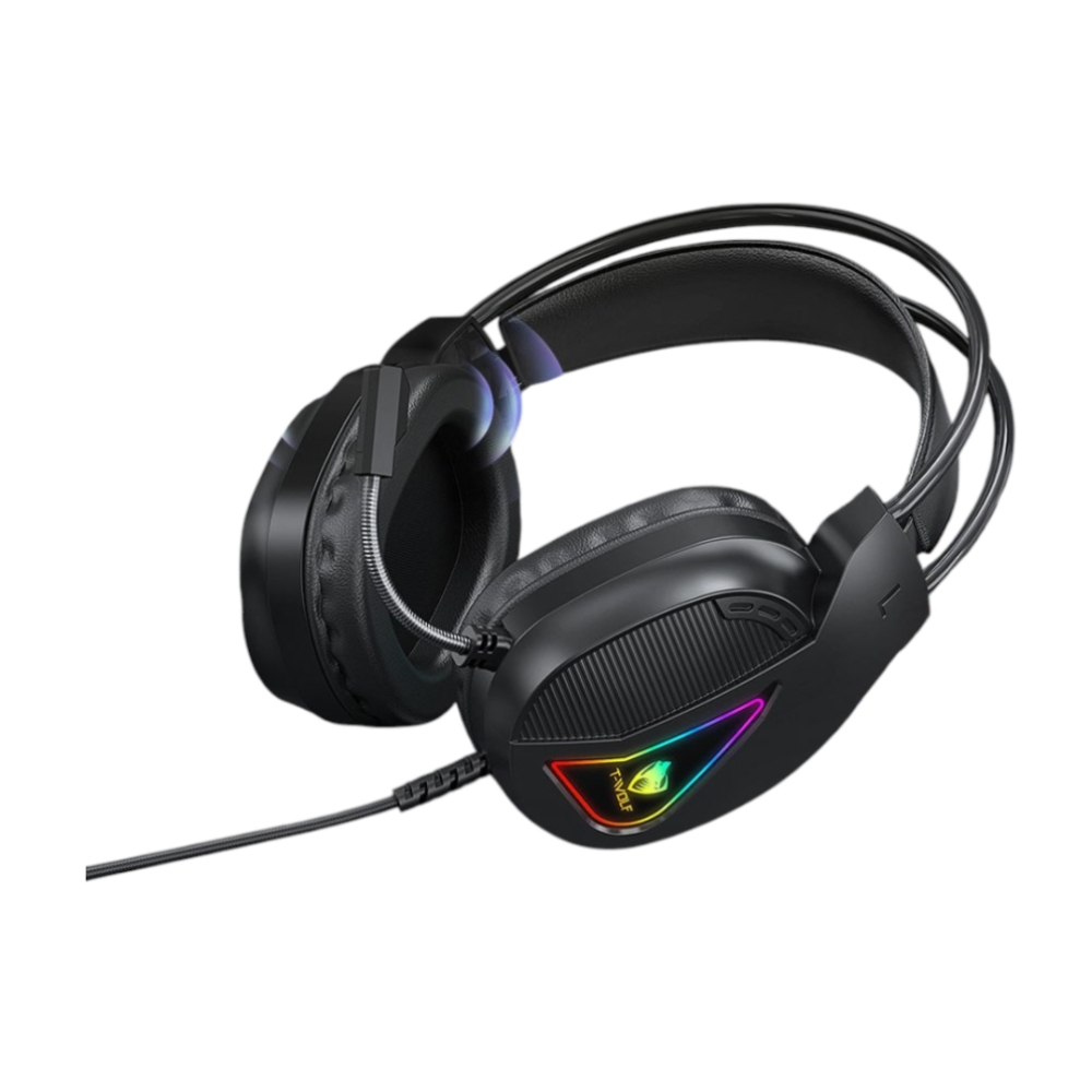 T-WOLF H160 USB WIRED GAMING HEADSET 2 T-WOLF H160 USB WIRED GAMING HEADSET - Image 2