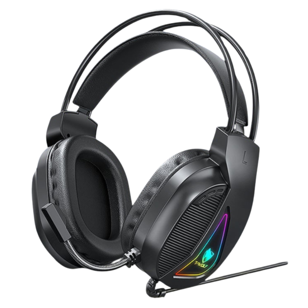 T-WOLF H160 USB WIRED GAMING HEADSET 3 T-WOLF H160 USB WIRED GAMING HEADSET - Image 3