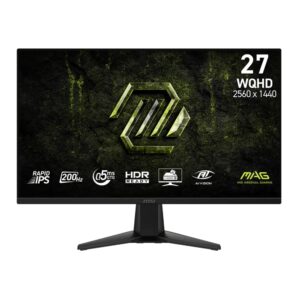 Home 51 MSI MAG 275QF E20 27'' FHD 200HZ RAPID IPS FRAMELESS MONITOR