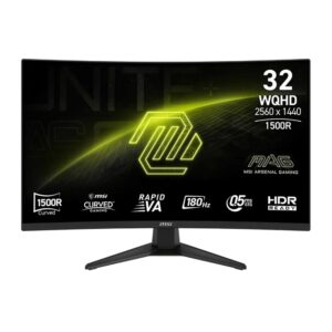 Home 49 MSI MAG 321CQF E18 32'' 2K WQHD 180HZ RAPID VA FRAMELESS MONITOR