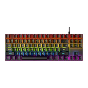T-WOLF T18 RGB WIRED MECHANICAL GAMING KEYBOARD