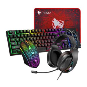 T-WOLF TF400 4 IN 1 COMBO GAMING SET